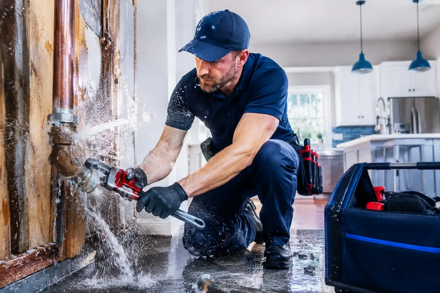 Local emergency pipe repair professionals in Karlsruhe, ND